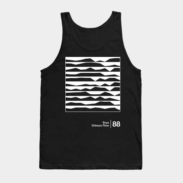 Orinoco Flow / Minimalist Style Graphic Design Tank Top by saudade